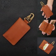 GANTUNGAN Crazy Hourse Genuine Leather Keychain