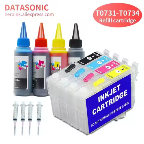 T0731 T0731N 73N Refill cartridge Ink Cartridge For Epson Stylus C92 CX3905 CX4900 CX4905 CX5500 CX5