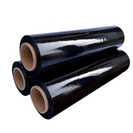 Black 50cm Wide Packaging Film Industrial Packaging Film Tray Packaging Film Blue Stretch Film-Stret