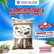 Pakan Ikan 788  HI-PRO-VITE  Pakan Ikan Nila dikemas 1 Kg l KEMASAN PREMIUM