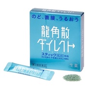龍角散 免水潤 顆粒（薄荷味） 喉嚨不適 16包入【第3類醫藥品】