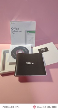 ☎️65955955、全新未拆包裝、Microsoft Office 2019 Professional Plus在線激活DVD 1PC完整版、實物圖片(最後一隻/賤賣)