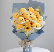 一直大熱嘅蛋黃哥花束   🔥🔥 蛋黃哥公仔 蛋黃哥畢業花束