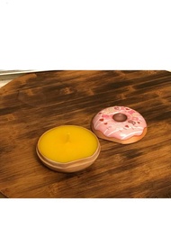 本草堂 new 沙棘油蠟燭 粉紅甜甜圈 甜橙精油