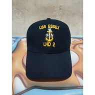 USS ESSEX LHD 2 Caps Darkbiru