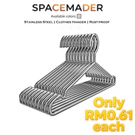 SPACEMADER Stainless Steel Hanger Clothes Anti Rust 衣架