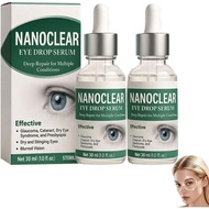 NanoClear Eye Drops,Nano eye drops Serum, Vision Recovery Eye Drops, Dry Eye drops for Humans, Relie