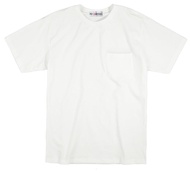 HADAY 6.5盎司 全棉短袖口袋T恤(白色)-多尺寸可選_廠商直送
