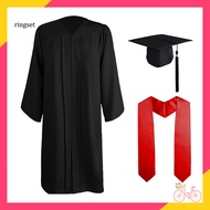 [Re] Bachelor Gown Set Academic Uniform 3pcs Graduation Gown Set for Adults – Unisex Academic Robe F