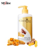 Mistine Miss World Beauty Herb Body Lotion 400ml. มิสทีน มิส เวิล์ด บิวตี้ เฮิร์บ โลชั่น โลชั่นบำรุง