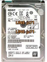 HGST/日立 HTS721010A9E630 1TB筆記本硬盤 2.5寸 7200/32M機械