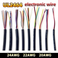 UL2464 American Standard Sheathed Wire Electronic Wire 24/22/20AWG Signal Power Wire Tinned Copper C