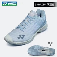 Yonex ตัวกันกระแทก Aerus Z2ฟ้ารองเท้าแบดมินตันฟ้าสำหรับทุกเพศระบายอากาศได้ดีอย่างมืออาชีพ Yonex 1:1เ