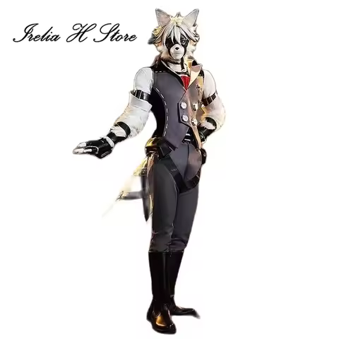 Irelia H Zenless Zone Zero Von Lycaon Cosplay Costume Game Von Lycaon Wolf Unifrom Suit Halloween Co