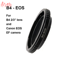 [jtgqy] B4-EOS Für B4 2/3 "Objektiv-Canon EOS EF Mount Adapter Ring B4-EF 2/3-EF für Canon 5D,6D,7D,90D,750D,1000D etc.