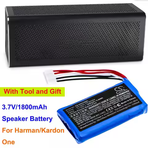 Cameron Sino 1800mAh Speaker Battery CP-HK05, PR-652954 for Harman/Kardon One