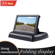 14cm Car Folding Display Device Reversing Rearview Video Parking Display Device Car Dashboard Displa