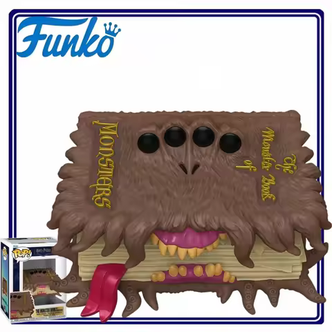 Genuine Funko Pop The Monster Book of Monsters Harry Potter Wizard Figurine Desktop Decor Present fo