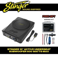 Stinger Subwoofer Aktif Bawah Seat Kereta | Stinger Car Underseat Active Subwoofer Car Active Subwoo