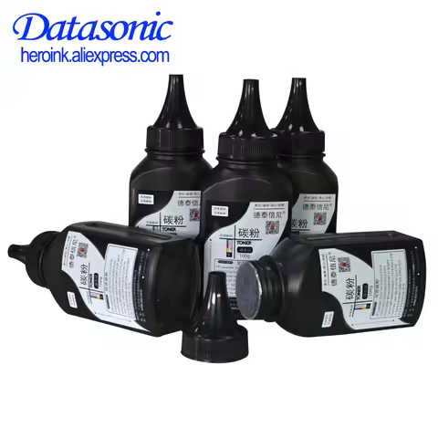 5 Bottles Black High Quality Toner Powder For HP Laserjet M1005 M1005MFP M1319F M1319MFP 1010 1012 F