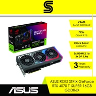 ASUS ROG STRIX GeForce RTX 4070 Ti SUPER 16GB GDDR6X