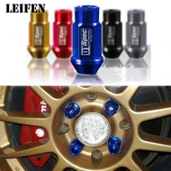 D1 Spec JDM Racing Aluminium alloy Wheel Lug Nuts Screw M12x1.5/1.25 Length 50mm/40mm for 95% cars 2