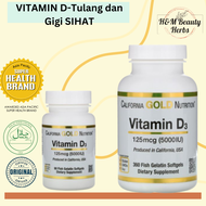 ORI California Gold Nutrition, Vitamin D3, 90 Fish Gelatin Softgels
