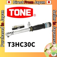 TONE Preset Torque Wrench T3HC30C 9.5mm Socket 30Nm High Precision Fastening Tool for Automobile and