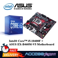 Intel Core i5 10400F 12 M 12 Threads 2.9GHz Processor + Asus EX-B460M-V5 | TUF GAMING B460M-PLUS Motherboard + GTX1650 RTX1660S