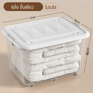 Salvo กล่องเก็บของ กล่องเก็บของพลาสติก 200 ลิตร กล่องพลาสติก ลังพลาสติก กล่องเก็บของเอนกประสงค์ กล่องพลาสติกมีล้อ