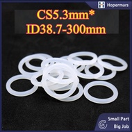O-ring gasket CS5.3mm*ID38.7-300mm O-ring White Gasket Getah  O-Ring Car Air Cond Washer Set Rubber 