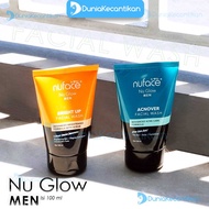 Nuface Nu Glow Men Facial Wash Bright Up Acnover Face Wash Facial Soap Men Acne Skincare Men Facial 
