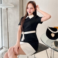 MYT x BELLITA BRAND : [BT379] : มินิเดรสดำ เรียบหรู