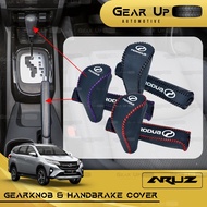 [𝗚𝗘𝗔𝗥 𝗛𝗔𝗡𝗗𝗕𝗥𝗔𝗞𝗘 𝗖𝗢𝗩𝗘𝗥] PERODUA ARUZ GearKnob Accessories Accessori Aksesori Kereta 2023 Car Gear Up Bodykit