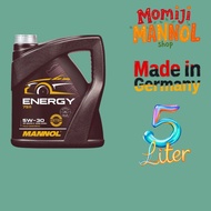 Mannol Energy 5W30 Fully Synthetic 5 Liter Oil ( No Ship Sabah Sarawak )
