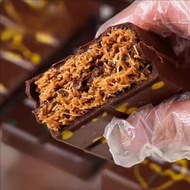 Dubai Chocolate Handmade Pistachio Chocolate Thousand Silk Crisp Black Chocolate Pistachio Filling S