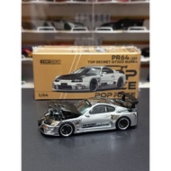 Pop Race Top Secret GT300 Supra Silver [UNSEALED]