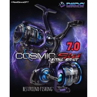 Reel DAIDO COSMIC SW 7.0 Latest Version Spinning 8 ball bearing