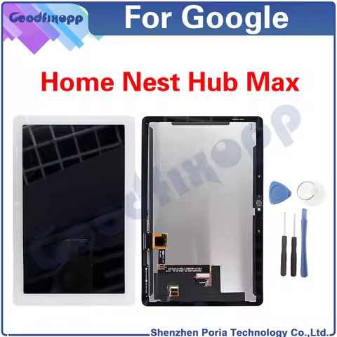 Tablet LCD For Google Home Nest Hub Max LCD Display Touch Screen Digitizer Assembly For Google Home 
