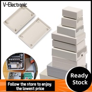 V-ELECTRONIC คุณภาพสูง DIY พลาสติก ABS โครงการฝาครอบกันน้ำ กล่องโครงการอิเล็กทรอนิกส์ กล่องใส่ของ กล