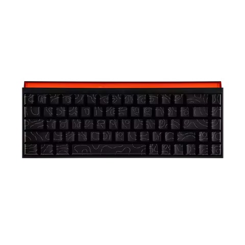 AJAZZ NK68 65% Compact Hot-Swap Wired Mechanical Gaming Keyboard with Lightbox Shine Through Keycaps