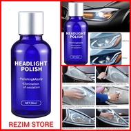 Cairan Pemutih Pembersih kaca Lampu Mobil Motor Headlight Polish 30ml Penghilang baret kaca lampu