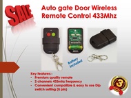 Auto gate Door Wireless Remote Control 433Mhz DIP Switch Auto Gate Controller (Battery included)