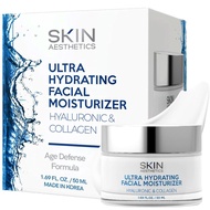 Skin Aesthetics Hyaluronic Acid & Collagen Face Moisturizer - Anti-Aging, Ultra Hydrating, Fine Line