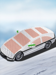 LANLIANGMAIRUICHI | ผ้าคลุมรถสำหรับ BMW X1 X2 iX3 X4 X5 ป้องกันหิมะ