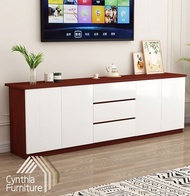 🩵CF125 簡約電視櫃 Simple TV Cabinet〖🚚Free Shipping包送貨〗客廳收納櫃 TV櫃 高身電視櫃 地櫃 櫃桶 TV Cabinet 儲物櫃 落地櫃 置物櫃 抽屜櫃 三色