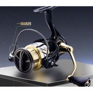 Micro Spinning Reel Shallow Spool Long Cast Aluminum Gear Smooth