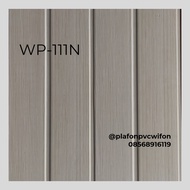 Plafon PVC motif kayu PVC WIFON Laminate WP-111Nat doff 20cm