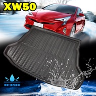 For Toyota Prius XW50 2016 - 2021 Car Rear Boot Cargo Liner Tray Trunk Floor Tailored Mat Carpet Luggage Accessories 2017 2018 2019 2020