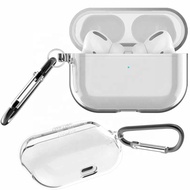 Premium Case Airpods Pro 2 Crystal Clear with Carabiner Airpods Pro 2